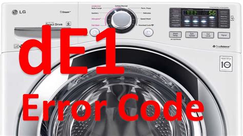 lg washer code ue|Front Load Washer – Troubleshooting a UE/Ub Error。